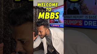 Welcome to MBBS🥼🩺 Senior Junior interaction shorts shivamrajaiims neetexam mbbs funny [upl. by Luehrmann]