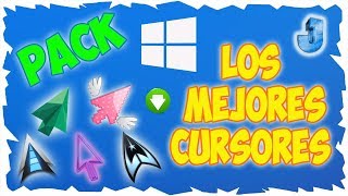 Pack de Cursores Para Windows 10 81 8 7  Pack 2018 [upl. by Nnayrrehs]