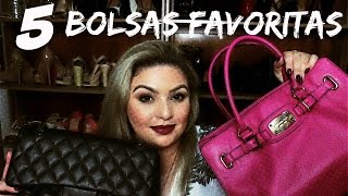 5 BOLSAS FAVORITAS [upl. by Annabela]