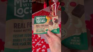 Made with Local Festive Fudge Chip bar tastetest 🎄 eating food snack foodies foodlover [upl. by Ateekal910]