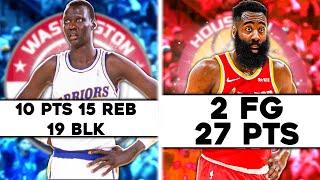 12 Strangest Stat Lines in NBA History [upl. by Landre795]