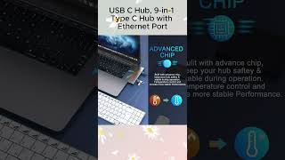 USB C Adapter for MacBook Pro Adaptershorts technology [upl. by Akeylah]