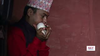 Ghatasthapana at the Dashain house in Hanumandhoka हनुमानढोका दशैं घरमा घटस्थापना namitelevision [upl. by Surtimed]