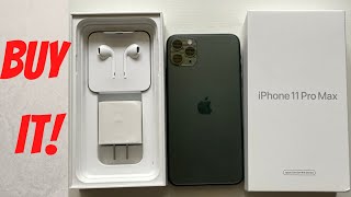 Unboxing a refurbished IPhone 11 pro Max from Apple Is it worth it [upl. by Borgeson]