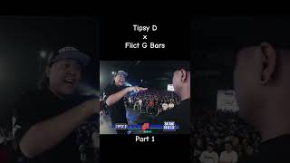 Tipsy D x Flict G Bars pt1 fliptop [upl. by Egoreg]