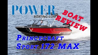 live Princecraft Sport 172 MAX BOAT REVIEW [upl. by Fates359]