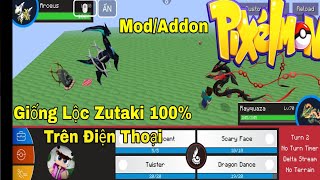 🔥 Hướng Dẫn Siêu Chi Tiết Cách Cài Và Tải Mod Siêu Pixelmon Giống LocZutakiNe 100Trên Điện Thoại [upl. by Kim]