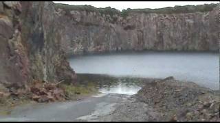 Hidden lake at Carrolls Cross Quarry [upl. by Arahas]