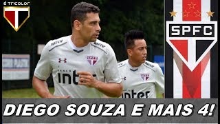 GIRO DE NOTICIAS DO SÃO PAULO FC EVERTON CUEVA NO FLAMENGO LYANCO MILITÃO HELINHO TIME MISTO [upl. by Areht613]