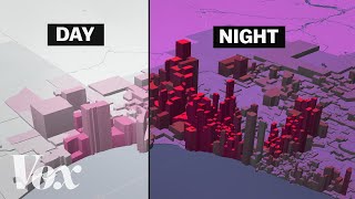 American segregation mapped at day and night [upl. by Ydnew]