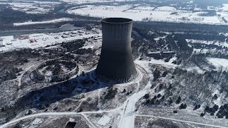 Hartsville TN Nuclear Plant  Drone View [upl. by Reitrac]