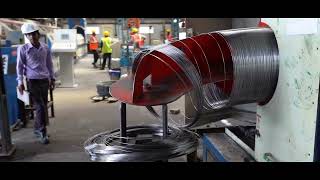 Steel Wire Manufacturing Process  Steel Plant  Corporate Video  H D Wire [upl. by Adnyc152]