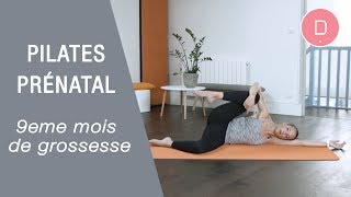 Pilates Prénatal – 9ème mois de grossesse [upl. by Ferriter]