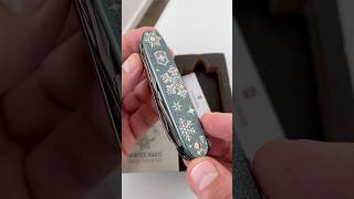 Unboxing the Victorinox Alox Winter Edition ❄️ pure elegance from Victorinox victorinox edc [upl. by Ykciv]