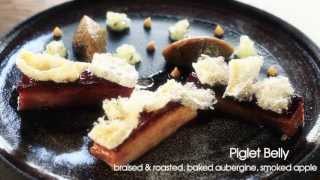 Michelin star chef Tom Aikens cooks Cod Brandade Piglet Belly Coconut Parfait amp Mango recipes [upl. by Alyakem704]