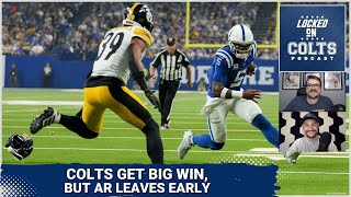 Indianapolis Colts Knock Off Undefeated Pittsburgh Steelers but Anthony Richardson Injured [upl. by Baxy824]