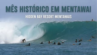 Mês histórico em Mentawai Indonesia Mentawai NoKandui Rifles Surfing [upl. by Boar288]