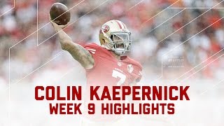 Colin Kaepernicks Near 400Yard Performance  Saints vs 49ers  NFL Week 9 Player Highlights [upl. by Mikol]