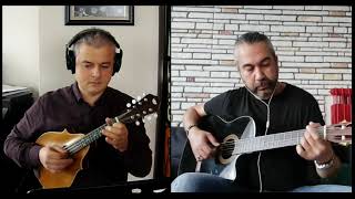 Necip Celal Andel Özleyiş Sevdim Bir Genç Kadını mandolin amp gitar [upl. by Modie408]