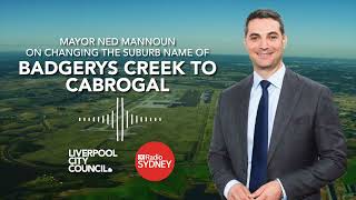 Badgerys Creek to Cabrogal  ABC Interview with Mayor Ned Mannoun [upl. by Eladroc711]