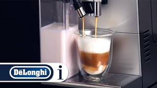 How to Make a Cappuccino in Your DeLonghi Autentica ETAM 29660SB Coffee Machine [upl. by Jezabel]