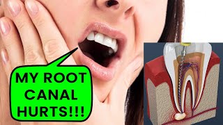 Why do Root Canals Hurt SO MUCH Live Root Canal Procedure [upl. by Leavelle]