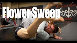 No Gi BJJ Flower Sweep with Robert Follis [upl. by Goldstein]