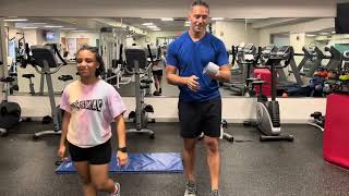 Glute Gains Glute Bridge single leg with Resistance Bands featuring itsraechelle [upl. by Peckham413]