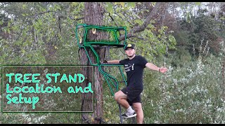 How to Setup a Ladder Stand Simple Setup amp Placement [upl. by Omixam]