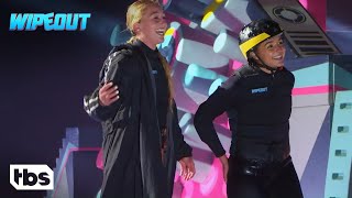 Wipeout Will the D1 Athletes Wipeout Clip  TBS [upl. by Alyar]