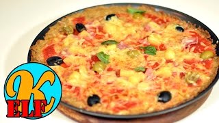 Pizza aus Thunfisch  LowCarb  Thunfisch Pizza selber machen  KanalELF  Rezept 61 [upl. by Uol]