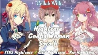 「NightcoreAMV」God Is A Woman Collab wRin Nightcore and Ytbs Nightcore [upl. by Arbmahs]