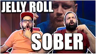 NEVER DOES THIS MAN DISAPPOINT Jelly Roll  Sober  Official Music Video REACTION [upl. by Anileba]