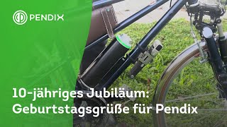 10jähriges Jubiläum Geburtstagsgrüße für Pendix [upl. by Hutchison950]