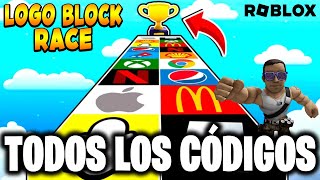 TODOS los CÓDIGOS de ✅ LOGO BLOCK RACE ✅ activos Y actualizados  ROBLOX 2024  TilloASR [upl. by Attevad]