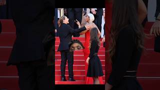 Kelly Rowland Checks Cannes Film Festival Security Guard [upl. by Paula]