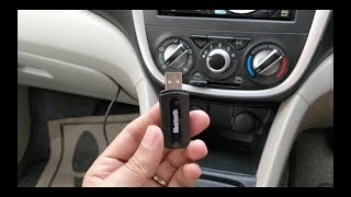 Bluetooth audio receiver for car music system  Portable Bluetooth car music system hack [upl. by Naujaj]