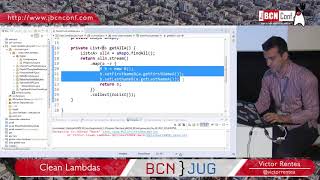 Clean Lambdas  by Victor Rentea at JBCNConf17 [upl. by Remoh]