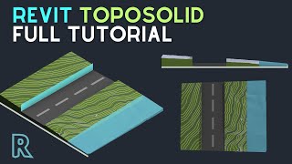 Revit Toposolid Full Tutorial  Revit 2024 [upl. by Pardew987]