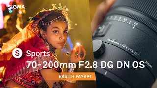 Review of SIGMA 70200mm F28 DG DN OS Sports lens  Review by Basith Paykat sigma [upl. by Gildas122]