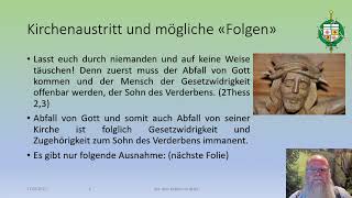 Kirchenaustritt und mögliche «Folgen» [upl. by Kimbra]