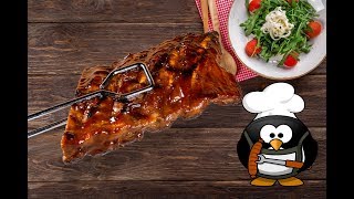 Spare Ribs im Backofen Spareribs Rezept einfache Zubereitung und super lecker [upl. by Saltzman]