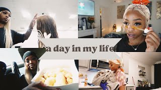 A day in my life  vlog  skincare  cosmetology school [upl. by Chas]