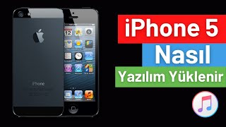 iPhone 5 nasıl yazılım yüklenir güncelleme nasıl yapılır How to update iphone 5 firmware [upl. by Spiers]