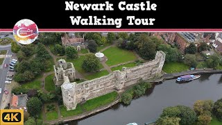 NEWARK CASTLE  A Strategic STRONGHOLD where KING JOHN Died  Walking Tour [upl. by Babs898]