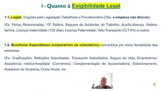 Vídeo Aula 02 Benefícios Sociais classificação e tipos [upl. by Christoper]