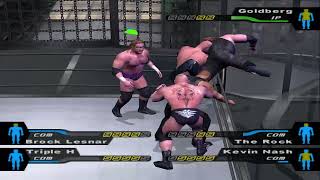 WWE SMACKDOWN HCTP ELIMINATION CHAMBER MATCH 2024 PCSX2 GAMEPLAY [upl. by Schalles]