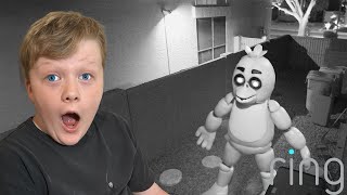 We caught Chica on our Security Camera Fazbear Nights is the Scariest FNAF EVER [upl. by Yrennalf]