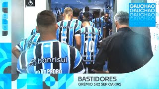 BASTIDORES ESPORTES DA SORTE  GRÊMIO 3x2 SER CAXIAS CAMPEONATO GAÚCHO 2024 [upl. by Paolina519]