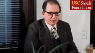 Testimony of Henry Morgenthau III  USC Shoah Foundation [upl. by Retluoc]